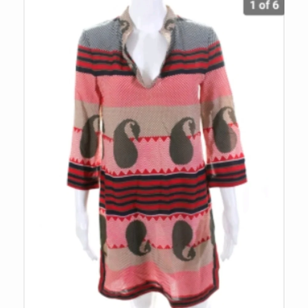 SOLD...Tory Burch Cotton Coverup/Dress Size 2